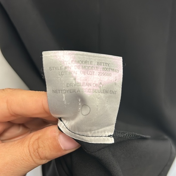 Theory Betty Stretch Wool Sheath Dress Black - Picture 7 of 7